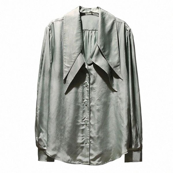 

women's blouses & shirts women soild shirt patchwork fake two woman blouses shirts long sleeve vintage casual bloues 2021 fashion wome, White