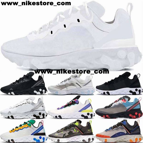 

trainers shoes runnings sneakers size 12 mens react element 87 55 white us12 casual women zapatillas eur 46 scarpe youth tennis us 12 red za