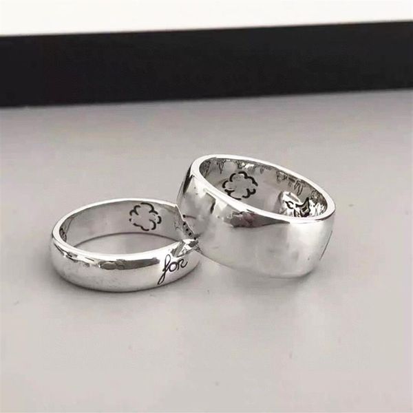 

925 sterling silver couple rings for mens and women party promise jewelry gift285d