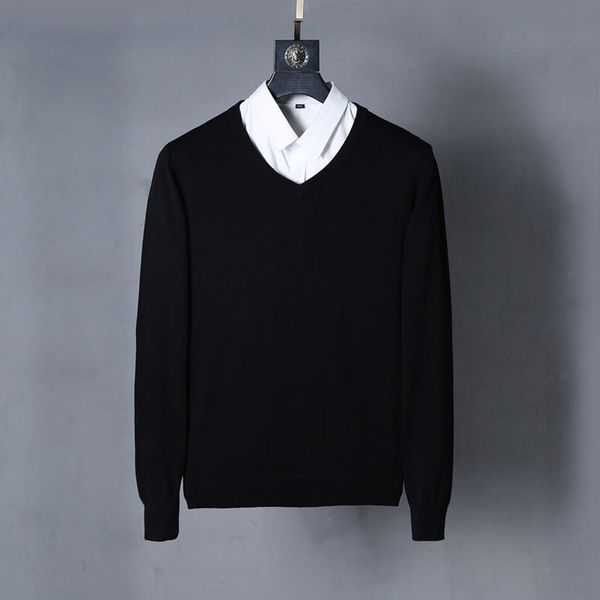 

wholesale package mail 2082 pieces of new polos shirts in autumn and winter europe and america men's long sleeved casual cotton large f, White;black