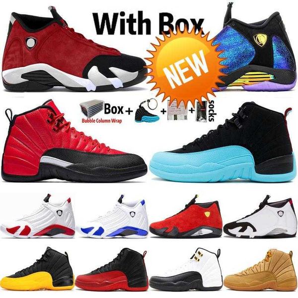 

boots 2020 new arrival jumpman 14 14s db doernbecher gym red turbo mens basketball shoes 12 12s university gold playoff sports sneakers size, Black
