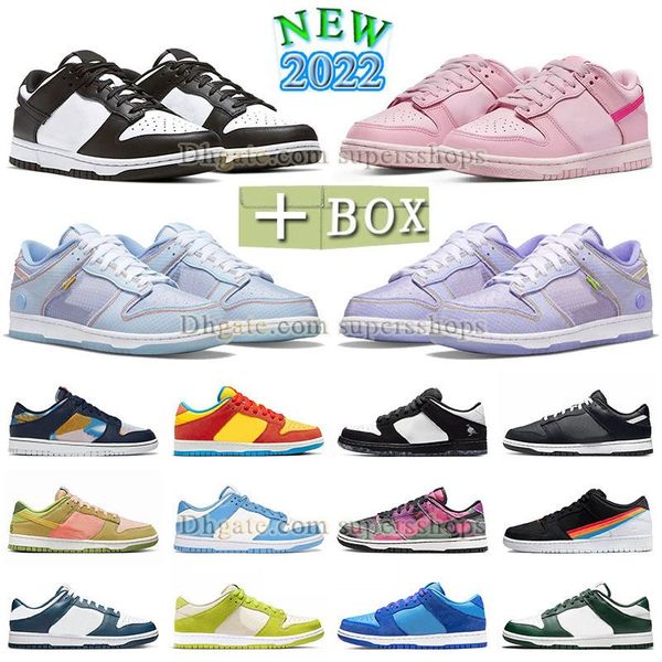 

running shoes mens womens sneakers casual big size designer ice blue court purple union la x dunky low lake triple pink sun club 58 panda sk