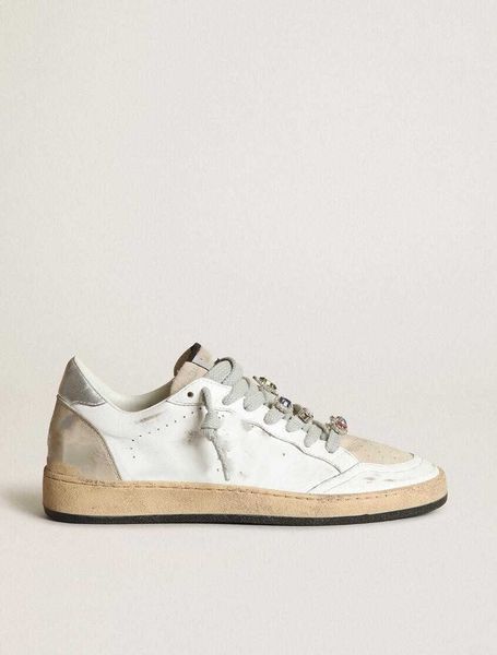 

dirty shoes sneakers low small designer luxury italian retro handmade ball lab white leather with perforated star lace accessories