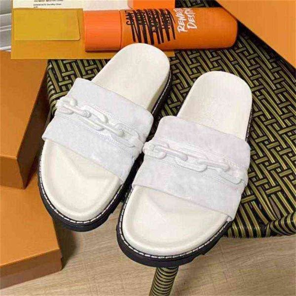 

slippers summer sandals trend slides beach shoes indoor cool soft bottom light men women, Black