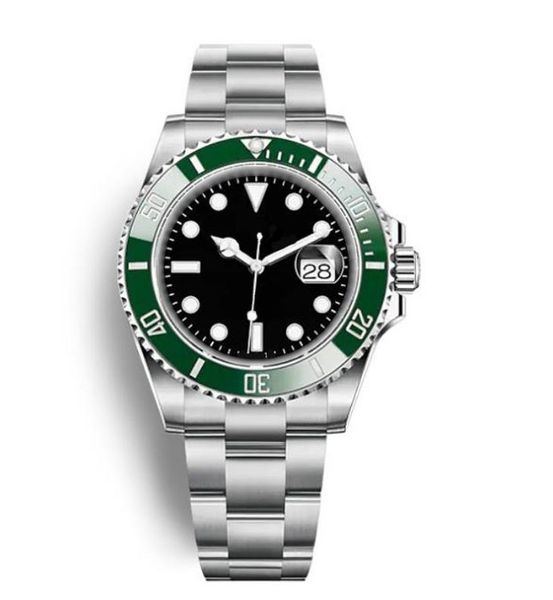 

selling fashion men's watch new's upgrade submarine series ceramic rotating bezel sapphire glass stainless steel bracelet automati, Slivery;brown