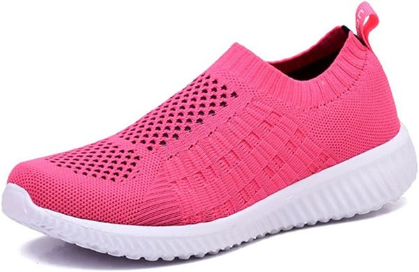 

rosy women's athletic walking shoes casual mesh-comfortable work sneakers