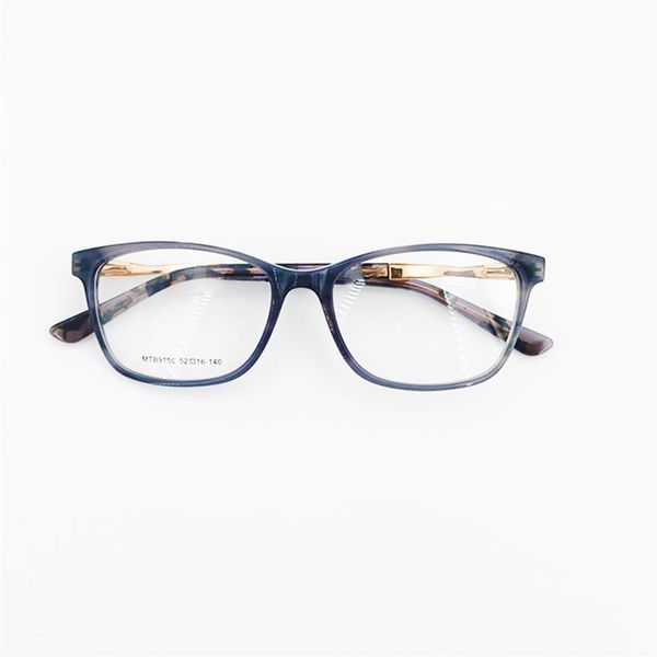 

eyeglass frame brand designer hand polished full frame eyeglass frame multi-color choice for women259h, Silver