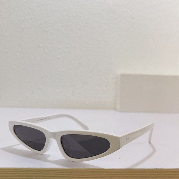 

white cat eye acetate sunglasses dark grey lens women men party glasses shades occhiali da sole pupular styles, White;black