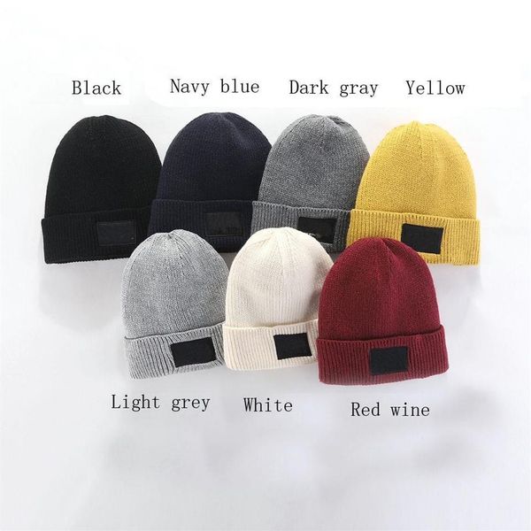 

2021 fashion beanies tn brand men autumn winter hats sport knit hat thicken warm casual outdoor hat cap double sided beanie skull caps251a, Blue;gray