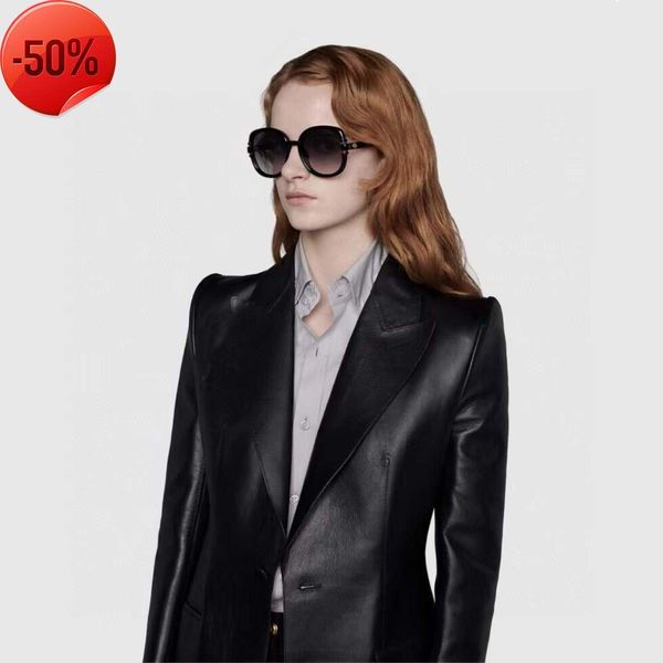 

designer sunglasses g's new tiktok online celebrity the same suyuan ins style women's versatile fashion gg1068sa, White;black