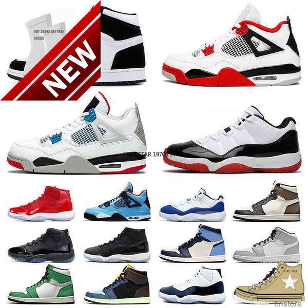 

boots jumpman 1 mid basketball shoes 1s mens womens dunks low designer cactus jack 4 4s x stock concord high 11 25th 11s trainers sports, Black
