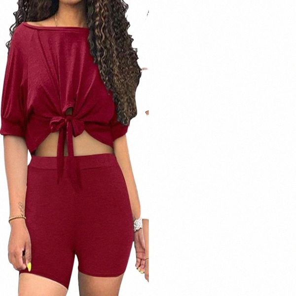 

women's tracksuits women summer lady split 2 piece sports suit set casual classic sportswear gym workout clothes shorts fitness ensembl, Gray