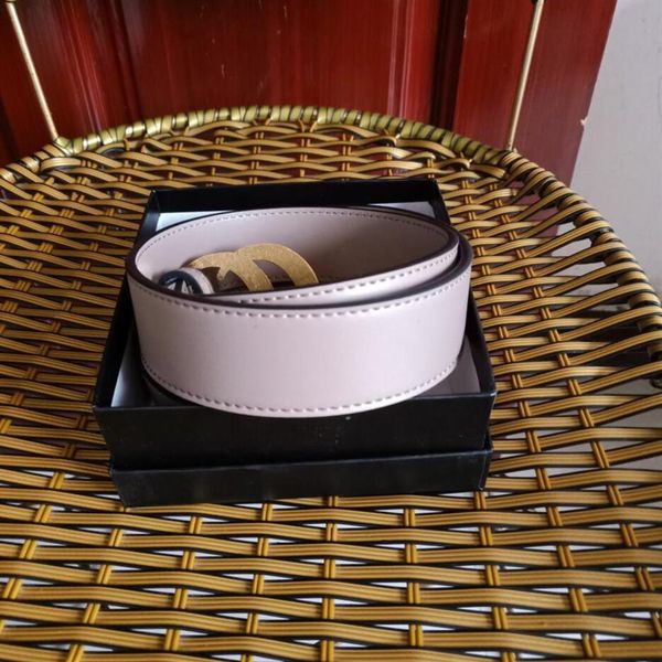 

2021 fashion male belt genuine leather men smooth buckle female belts for women hip jeans 100-125cm2630, Black;brown