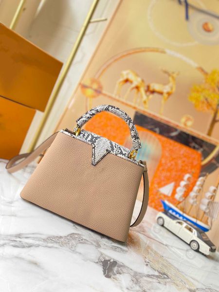 

designer bags capucines handbags genuine leather fashion women