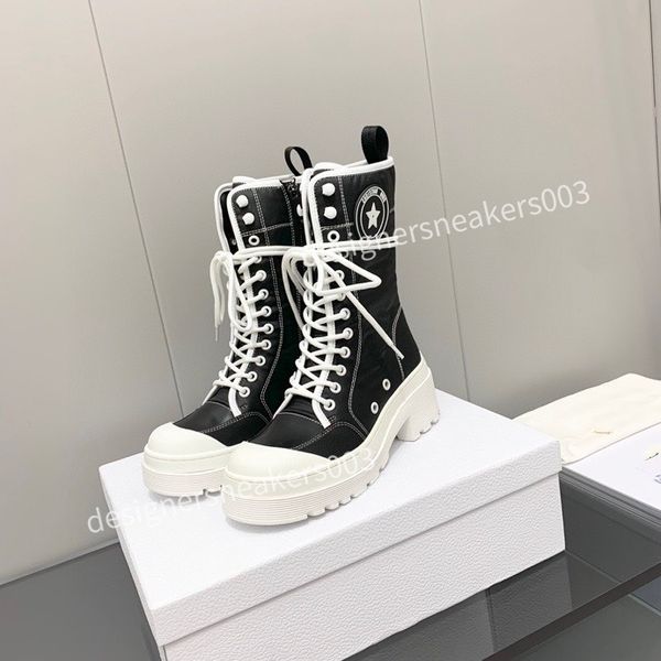 

martin boots short boots desert boots lace-up shoes 35-40 classic women 's thick sole fashion metal buckle casual autumn and winter jn2, Black