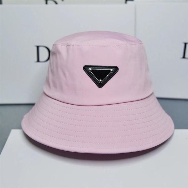 

2021 oblique designers bucket hat women hats and caps patchwork washed denim bucket hat solid wide brim cotton beach two-sided fishing 171f, Blue;gray