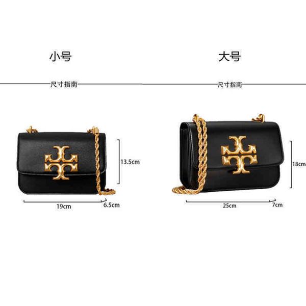 

22h evening bags torysburchs eleanor handbag tb women's bag tofu leather one shoulder messenger chain small square wm