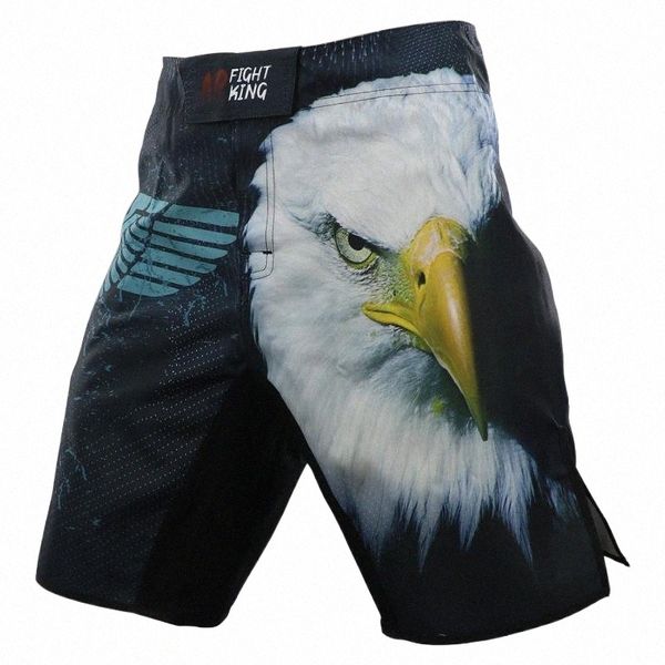 

men's shorts men's shorts sports fighting beach mma sanda eagle gym wulin style men b2um#, White;black