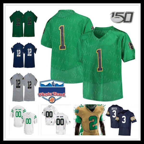 

custom notre dame nd fighting irish college football jersey tyler buchner chris tyree audric estime lorenzo styles michael mayer braden, Black