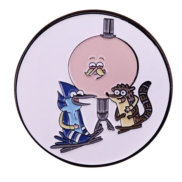 

other fashion accessories cartoon women's brooch for clothing lapel pins for backpacks enamel pin badges jewelry accessories, Silver