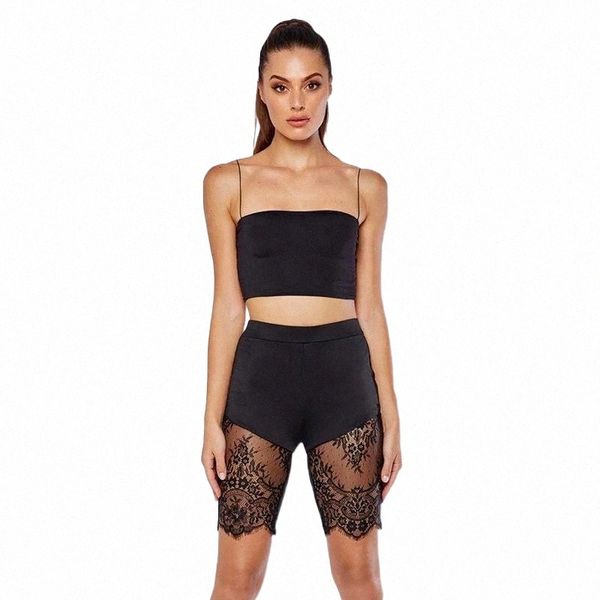 

women's tracksuits summer lace waist two-piece suit women's tracksuits k4il#, Gray