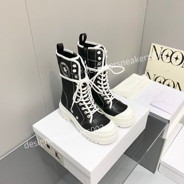 

2022 martin boots short boots desert boots lace-up shoes 35-40 classic women 's thick sole fashion metal buckle casual autumn and winte, Black