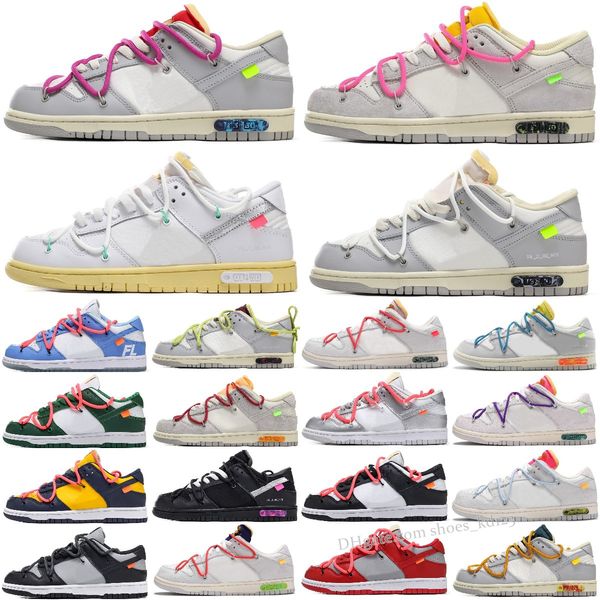 

2021 designer men running shoes 01 the lot 50 ow x of 05 sb collection sail white shoe black blue orange 20 low men women sports dunks sneak