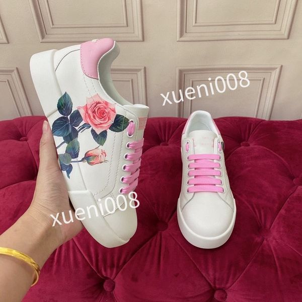 

luxury women's sneakers designer casual 35-41 shoes motorcycle decorated with thick rubber sole bags hc220701, Red;white