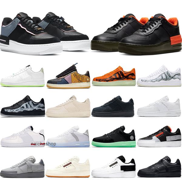 

2021 shadow womens running shoes forceone 1 skateboard sneakers low casual sneaker red black phantom pale sapphire outdoor sports trainers