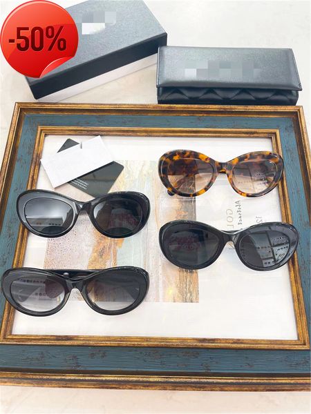 

designer sunglasses 2022 new xiaoxiangjia sunglass ch5469 net red same diamond inlaid fashion sunglass women, White;black