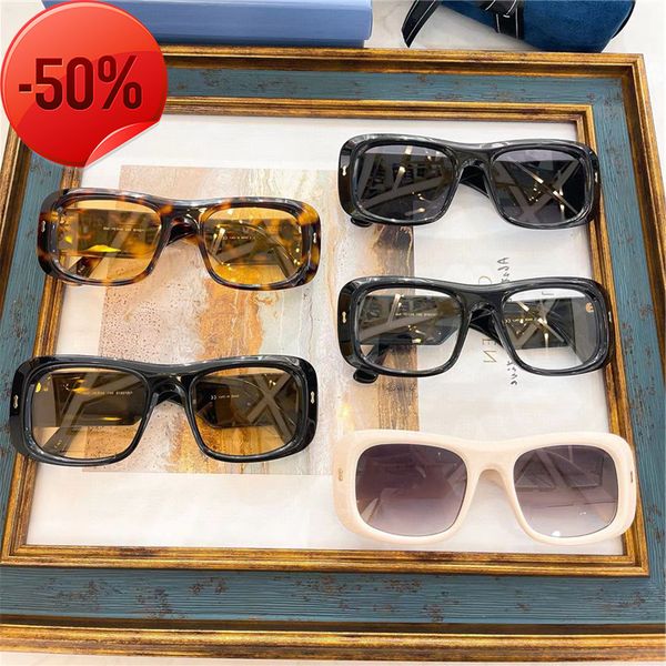 

designer sunglasses 22ss new g family fashion sunglass gg125sins windnet red same style personalized trend sunglass, White;black