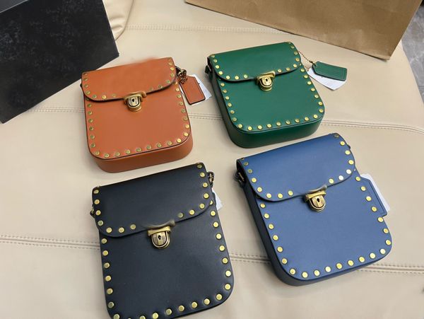 

22ss classic brand women's evening bag small designer woman lipstick cosmetics phone bags pretty shoulder bags student 14cm with box