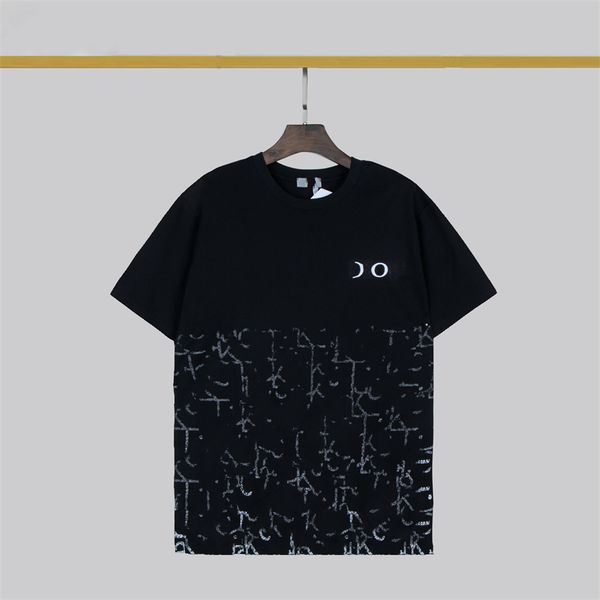 

designer mens t shirts cds soft cotton christine short sleeves dioe t-shirts anti wrinkle fashion balencaigaity casual women clothing d-09, White;black