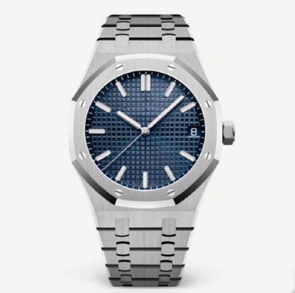 

luxury men watches stainless steel silver rose gold black white sapphire glass back mens automatic mechanical male wristwatch, Slivery;brown