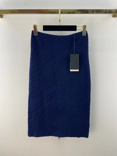 

2022 new autumn winter luxury designer skirts fashion a skirts women's brand same style dress 0911-19, Black