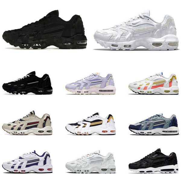 

96 ii designer running shoes for mens womens triple black white bred midnight navy blackened blue purple mystic teal sports sneakers trainer