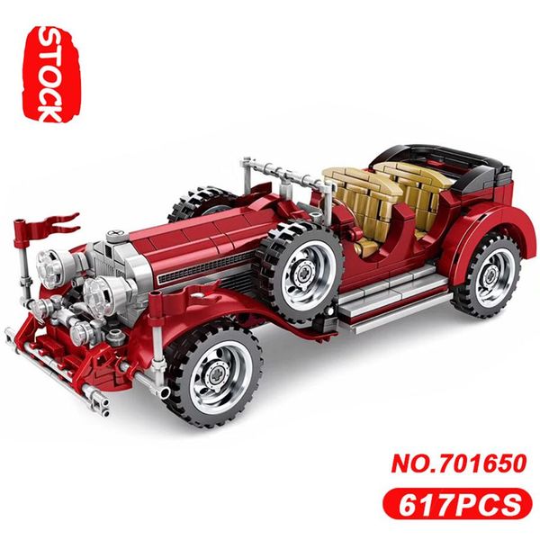 

sembo 701650 vintage car mustanged fit creator technic 10265 speed vehicle set lepinblocks moc toys christmas gifts240d