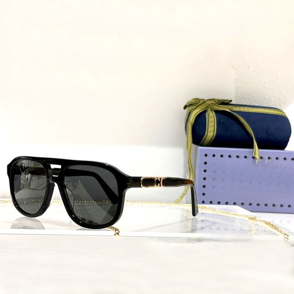 

men women designer sunglasses classic 1188 frame black sport style sunglasses delicate chain women's big square glasses original box, White;black