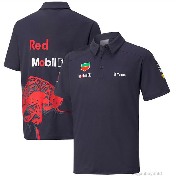 

2022 summer f1 racing red polos official website the same fan polo shirt can be customized, White;black