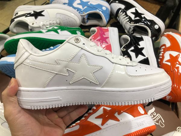 

2023 oots baped off sk8 beige abc camo blue white black mens trainers size 36-45 fashion bapesta women mens designer platform running shoes