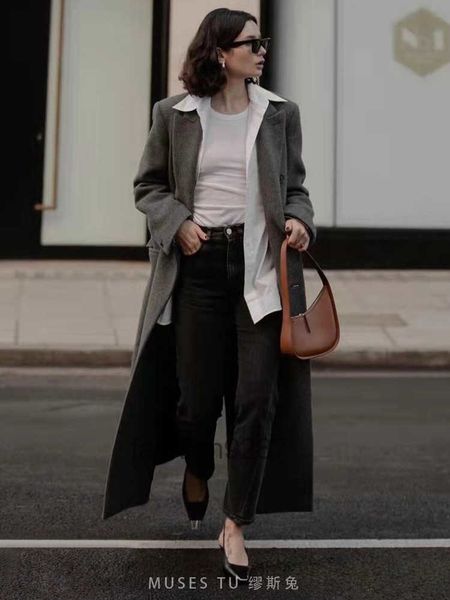 

the row bag designers women luxurys minority half moon bag very simple style crescent moon bag ken bean same style underarm bag