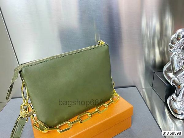 

designer bag coussin women luxurys s bags genuine leather bag rse key card wallet handbag messenger crossbody men shoulder bag totes back 20