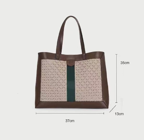 

classic printing shopping bags totes leather large capacity womens commerce handbags fashion leisure designer women shoulder bag handbag wal