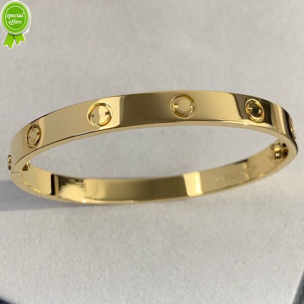 

designer ladies earrings love seri gold bangle au 750 18 k never 18-21 size with box screwdriver luxury brand 5a, Silver