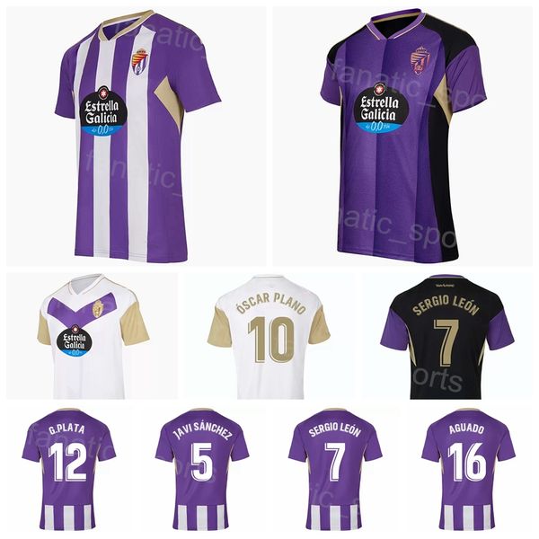 

club soccer real valladolid 25 sergio asenjo jerseys 2 luis perez 18 sergio escudero 6 alvaro aguado 17 roque mesa 10 oscar plano football s, Black;yellow