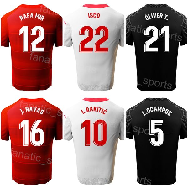 

club 19 acuna soccer jerseys 3 telles 12 rafa mir 17 lamela 5 ocampos 15 en-nesyri 24 gomez 21 torres 10 rakitic 4 reki 20 fernando football, Black;yellow