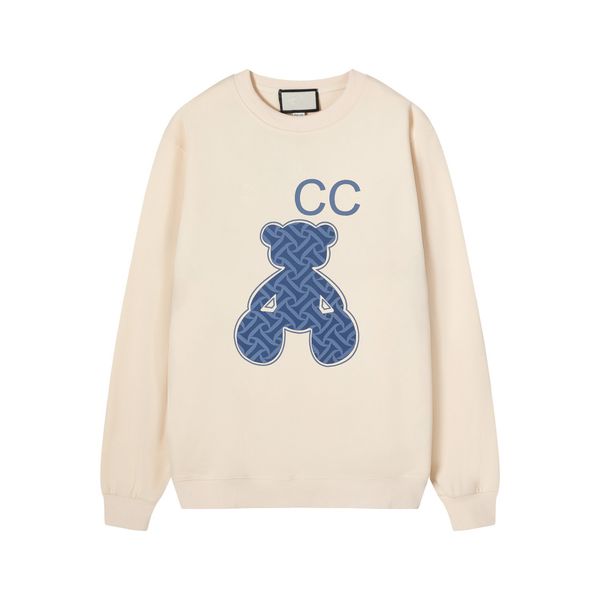 

designer mens womens warm hooded hoodies fashion streetwear pullover sweatshirts loose hoodies lovers clothing 08, Black