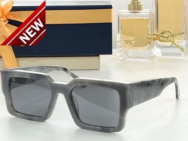 

sunglass for women men summer 1579 style anti-ultraviolet retro plate frame fashion eyeglass random boxpq43, White;black