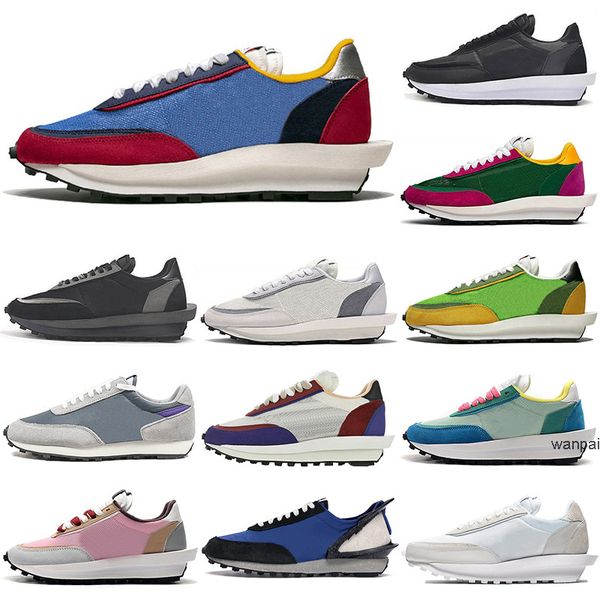 

fashion sports ldv running shoes mens womens vaporwaffle coast ldwaffle shadow zapatos white nylon wonderful men sneaker size 36-45