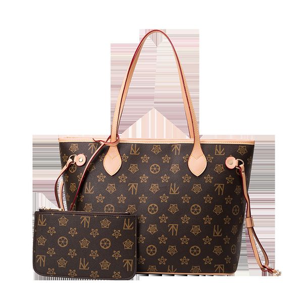 

fashion women handbags ladies designer composite bags lady clutch bag shoulder tote female purse wallet mm size 2pcs/set